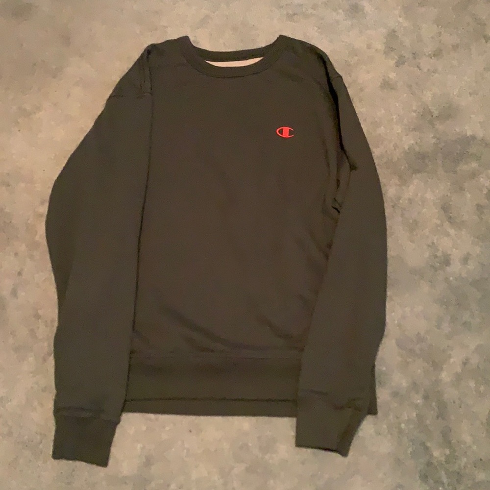 CHAMPION Green Sweatshirt M